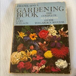 Gardening Book - Floral Cover